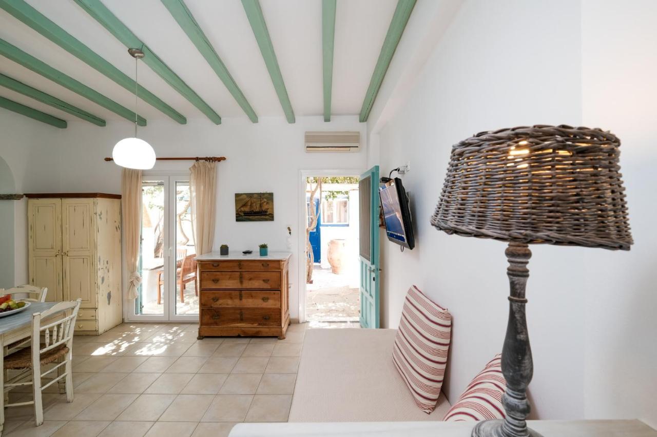 Golden Beach Studios & Suites Tinos Bagian luar foto