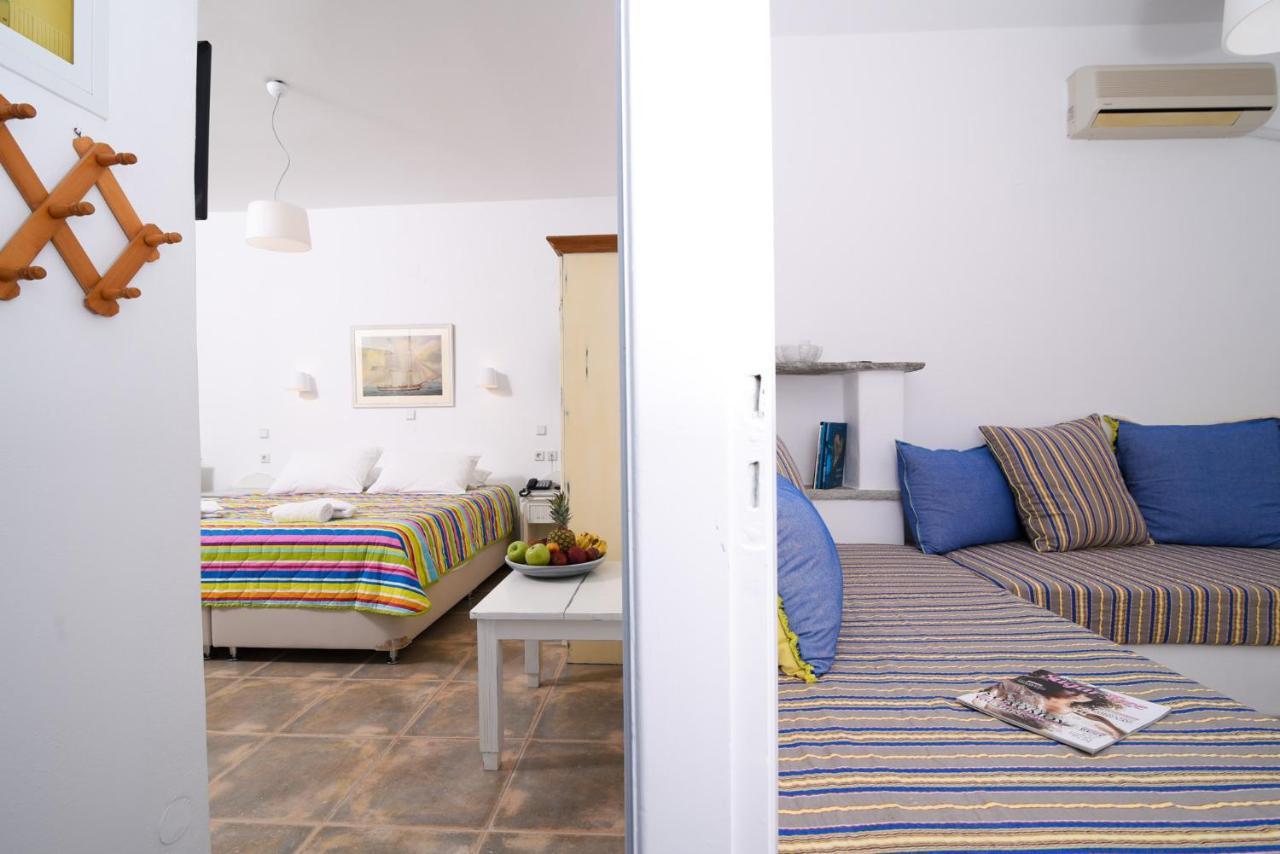 Golden Beach Studios & Suites Tinos Bagian luar foto