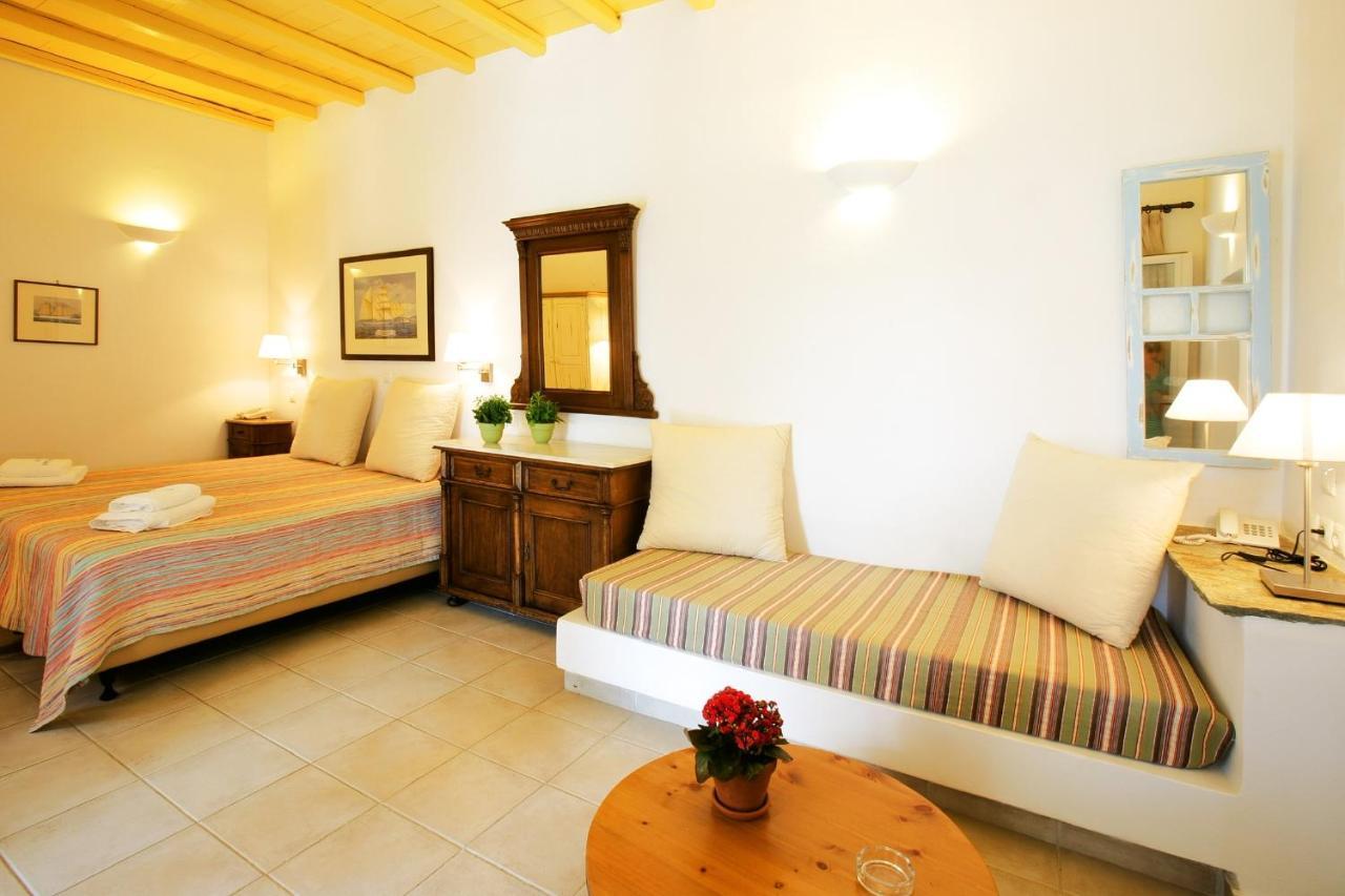 Golden Beach Studios & Suites Tinos Bagian luar foto