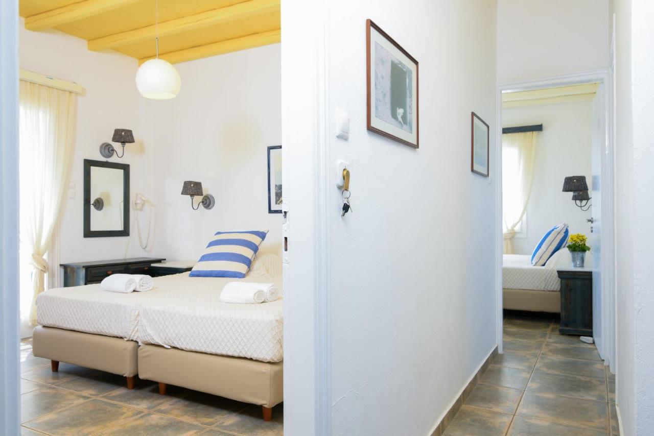Golden Beach Studios & Suites Tinos Bagian luar foto